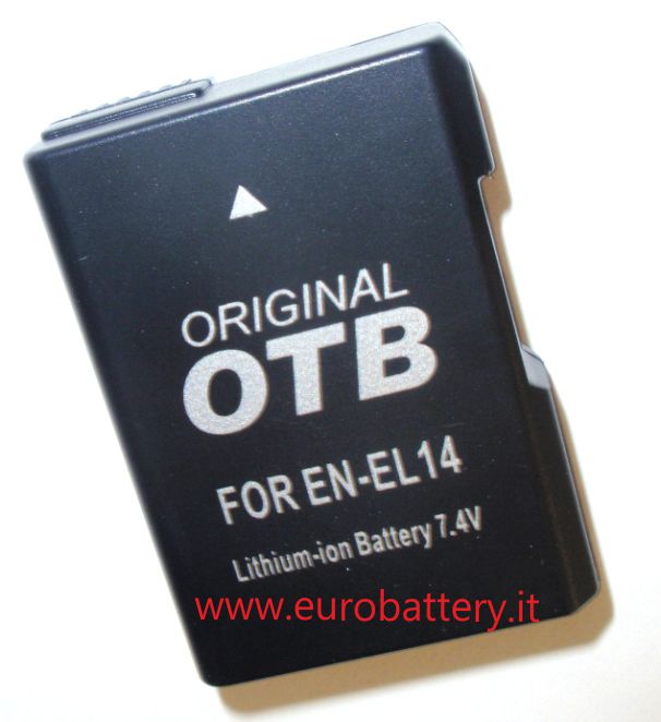 Batteria per NIKON EN-EL14 ENEL14 CoolPix P7000 P3100